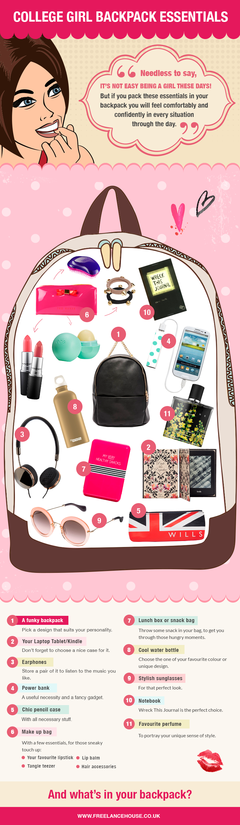 School bag cheap essentials college